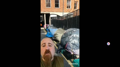 Attack on homeless camp-Michael Brazil 14-05-23