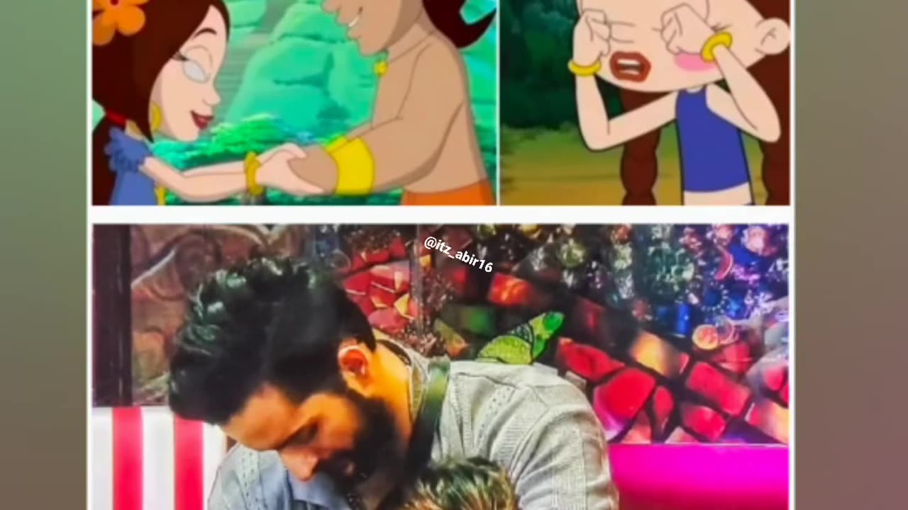 Bigg Boss house and Chhota Bheem cartoon mix videos