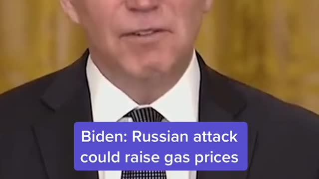 President #Biden says the U.S. i to lessen the impact on energy prices if #Russia invades