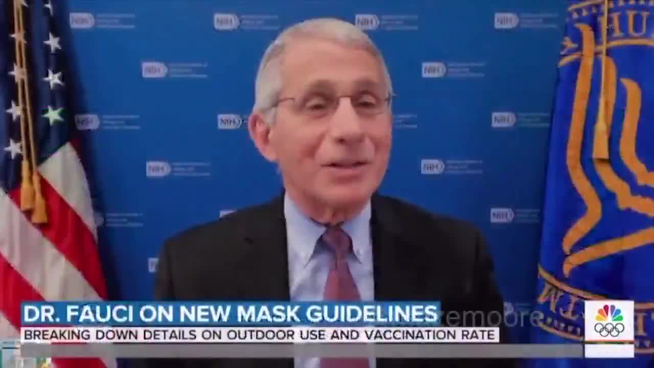 Fauci flip flopping