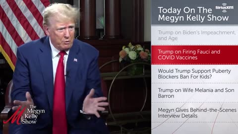 President Trump and Megyn Kelly Interview