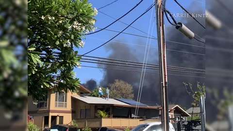 Families flee wildfires into ocean as Maui Boats Aid Fire Relief Efforts