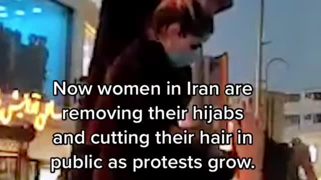 Women In Iran Are Cutting Their Hair in Public Over the Death of a 22-Year-Old Woman
