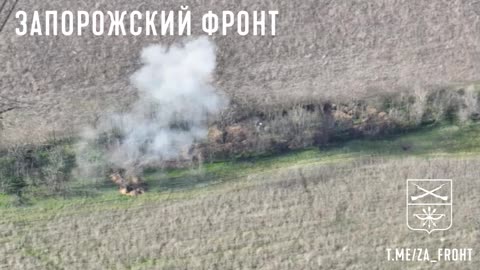 RF Mortar crew hits the positions of Ukrainian forces