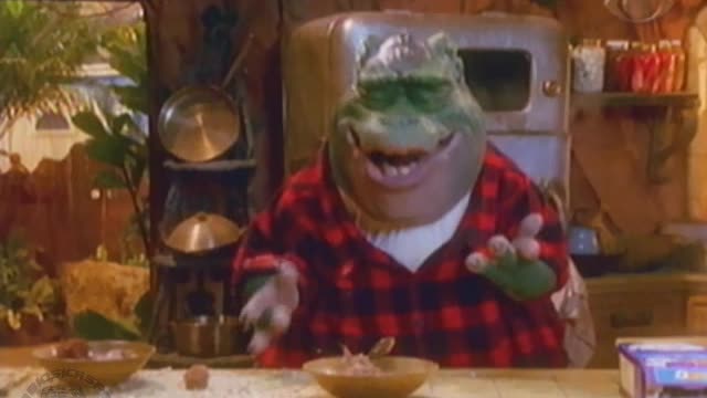 Família Dinossauros - A Cauda de Charlene