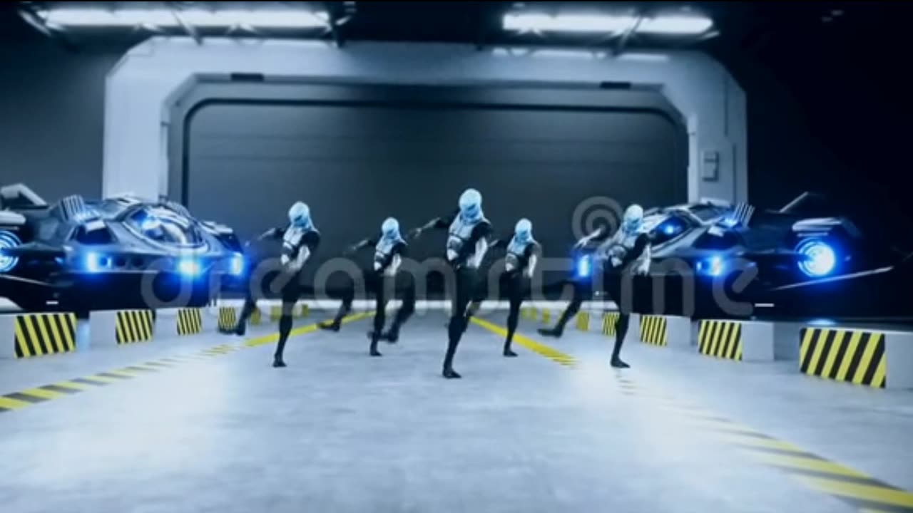 Funny aliens dance