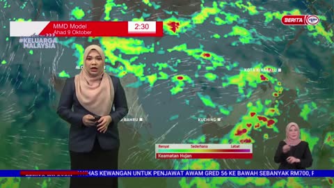 8 OKT 2022 -BERITA WILAYAH-MET MALAYSIA LAPORAN CUACA