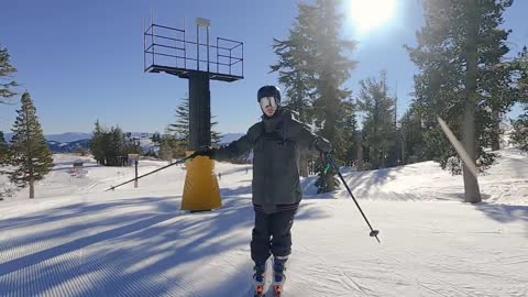 Skiing The STEEPEST Runs At Palisades Tahoe