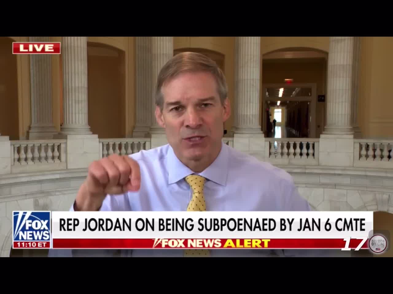 Jim Jordan discusses the John Durham trail and the January 6 committee.
