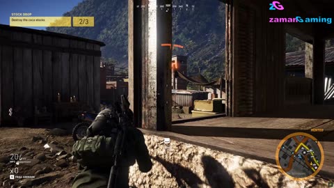 Tom Clancy Ghost Recon Wildlands TABACAL Destroy The Coca Stocks