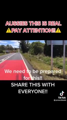 Ravenshoe, Australia Setting Up Control Blockades For The Next Phase Of The Agenda