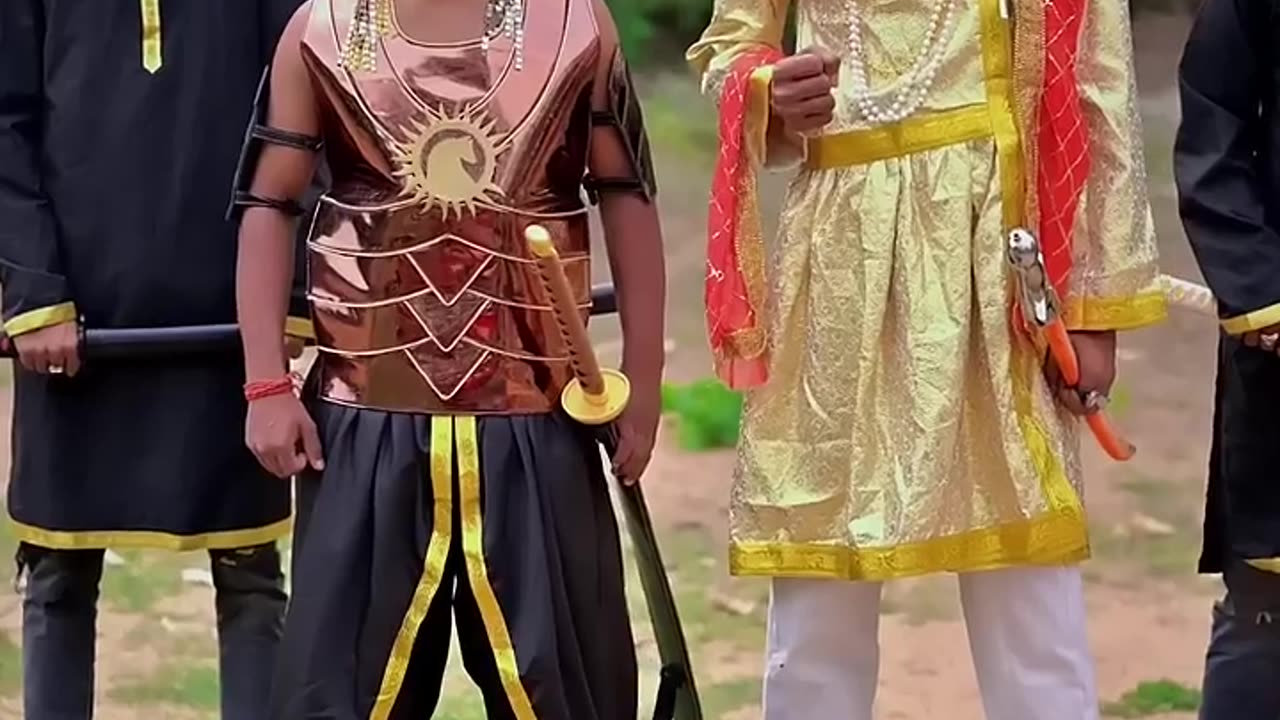 Bahubali scene Funny video with friends