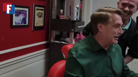 Mike Lindell shaved his mustache to go undercover at the DNC.
