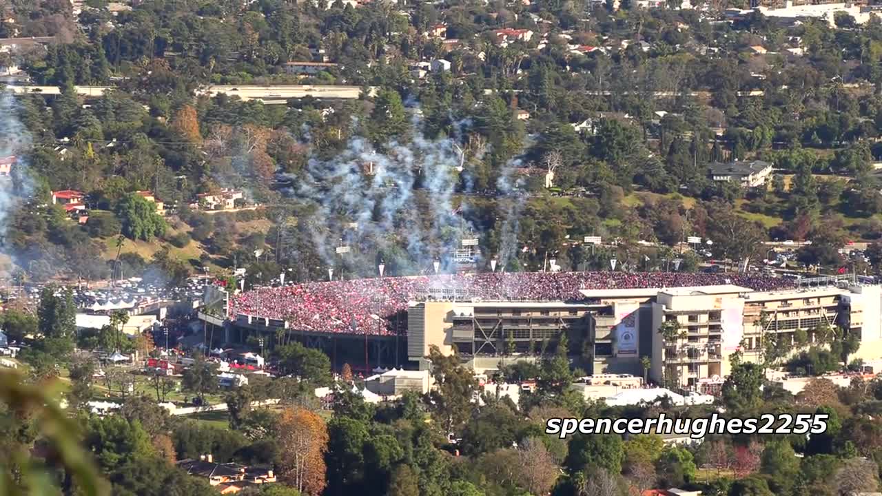 B-2 Spirit 2019 Rose Bowl Flyby