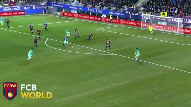 Golazo de Denis Suarez vs Eibar