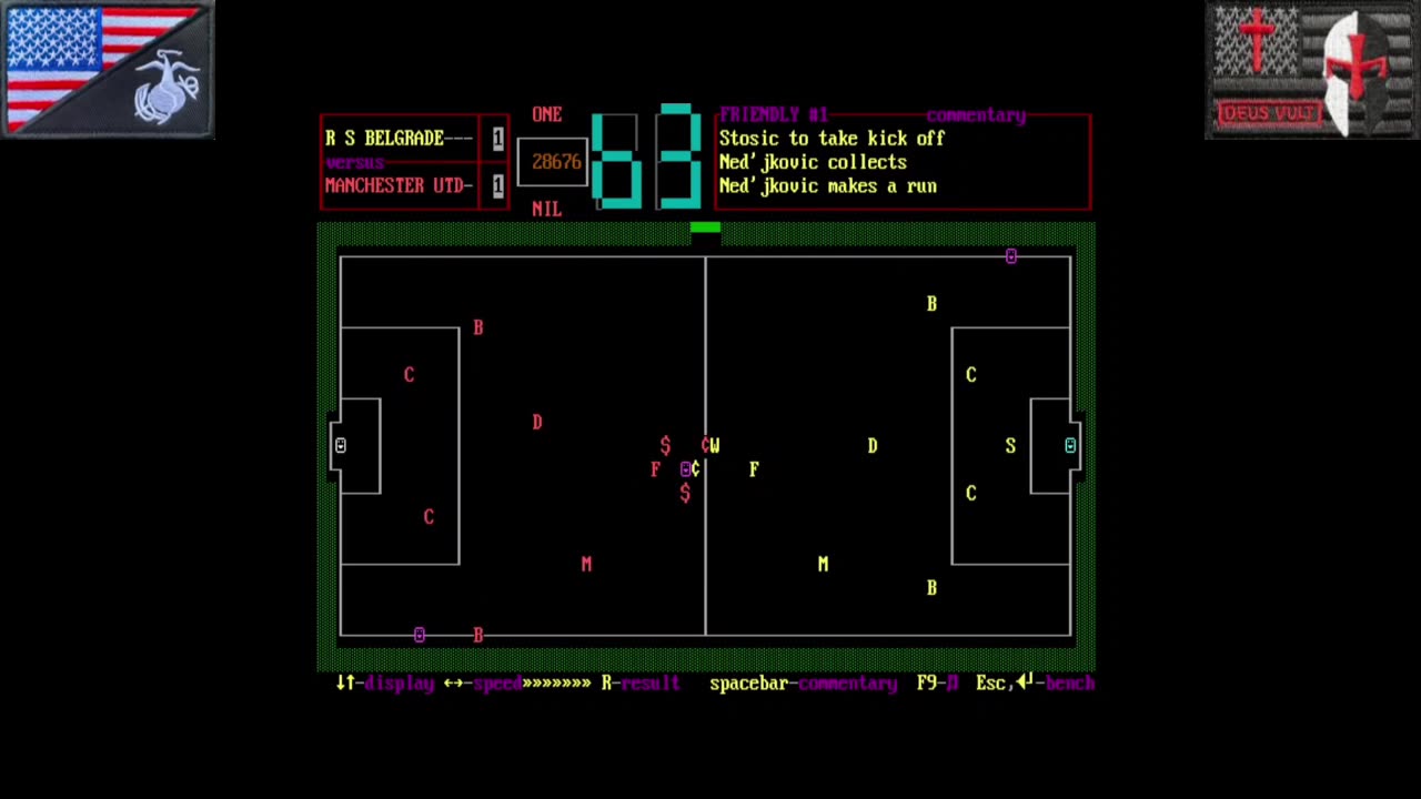 One-Nil Soccer Manager (MS DOS - 1992) [NA Version]