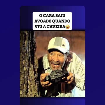 Cyclist skull at the cemetery door at midnight - Prank