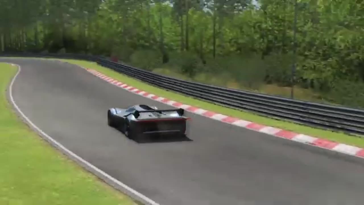 Insane Ferrari Vision GT 2022 vs McLaren MP4 25 Lewis Hamilton 2010 at Nordschleif