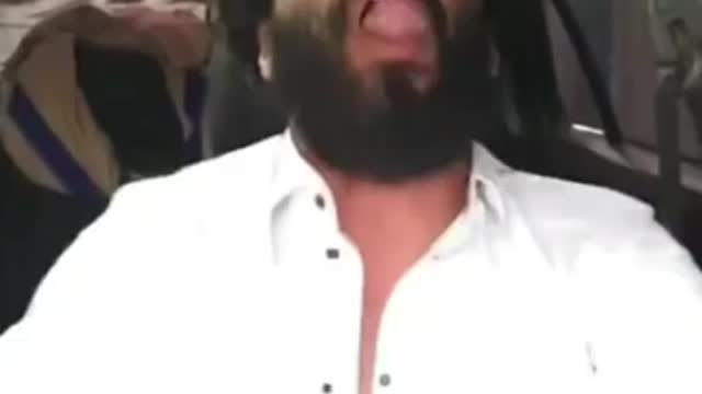 My reaction if someone saw my car