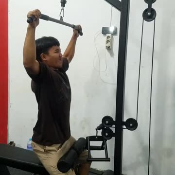 100 kg back workout in the gym