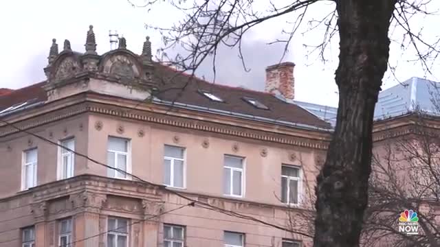 Watch: Russian Missiles Strike Lviv During NBC News Interview