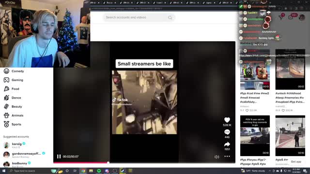 xQc Reacts to Luka Dončić Rizzing Up the Referee
