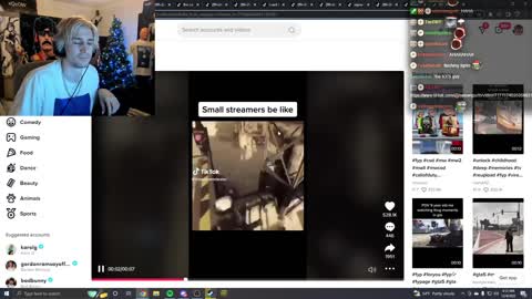 xQc Reacts to Luka Dončić Rizzing Up the Referee