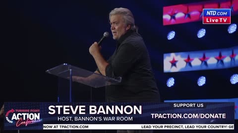 Steve Bannon Speech at Turning Point Action's ACTCON 2023