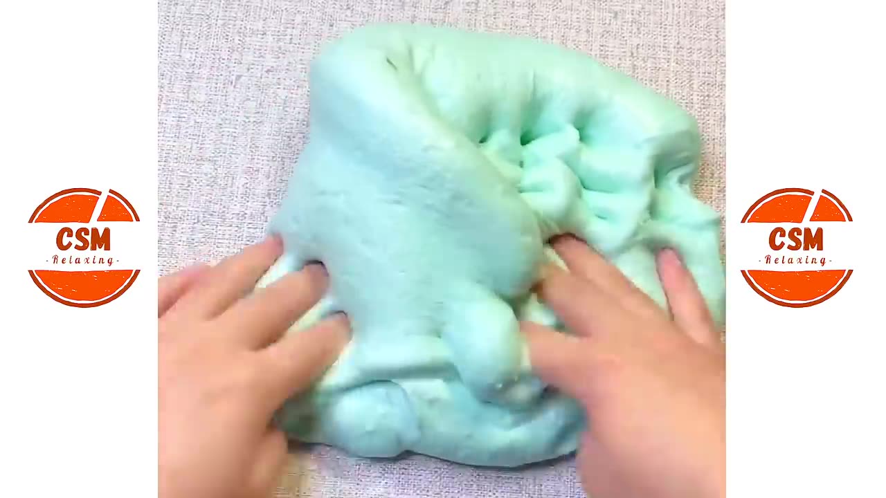 Asmr, satisfying slime, relaxing slime