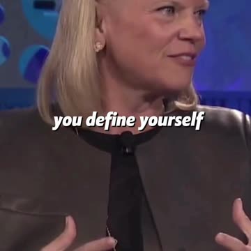 You define yourself not by a product.