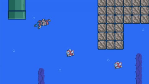 Realistic Mario - Underwater