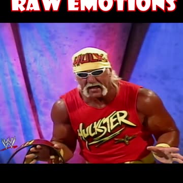 Hulk Hogan's RAW Emotions! #shorts
