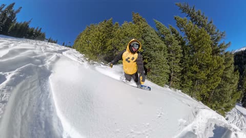 Mary Jane Ski Area OPENING DAY 1st Chair 12-6-24