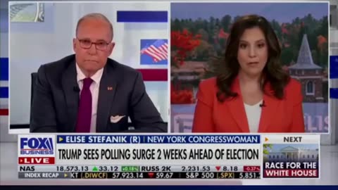 Chairwoman Elise Stefanik Joins Larry Kudlow on Fox Business 10.22.2024