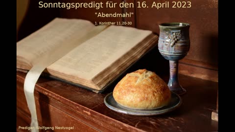 Sonntagspredigt für den 16. April 2023