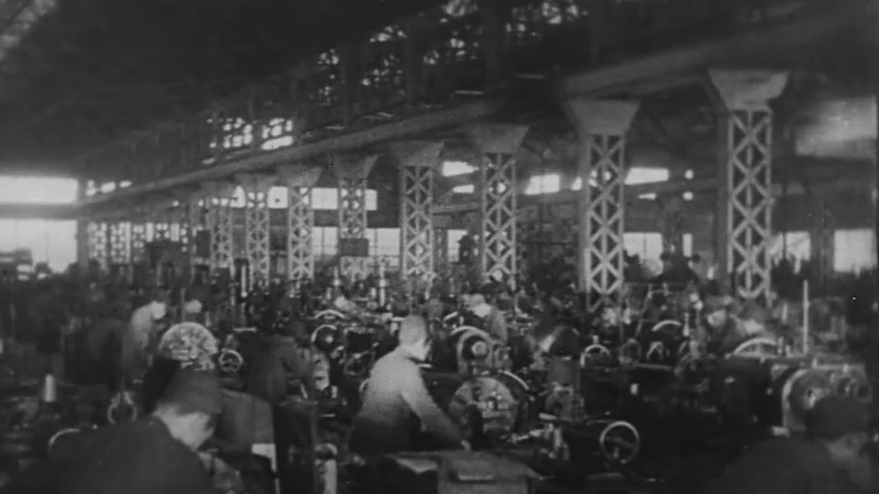 Imperial Japanese military manufacturing scenes circa 1940