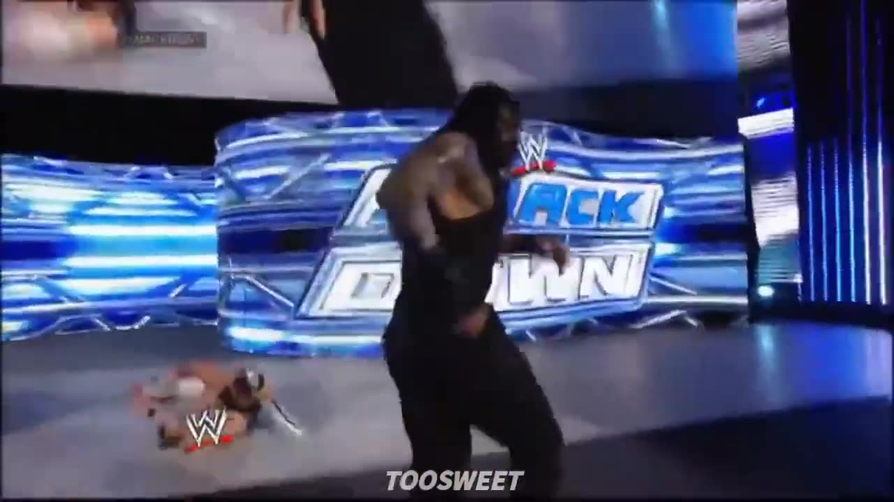 Roman Reigns SUperman Punch