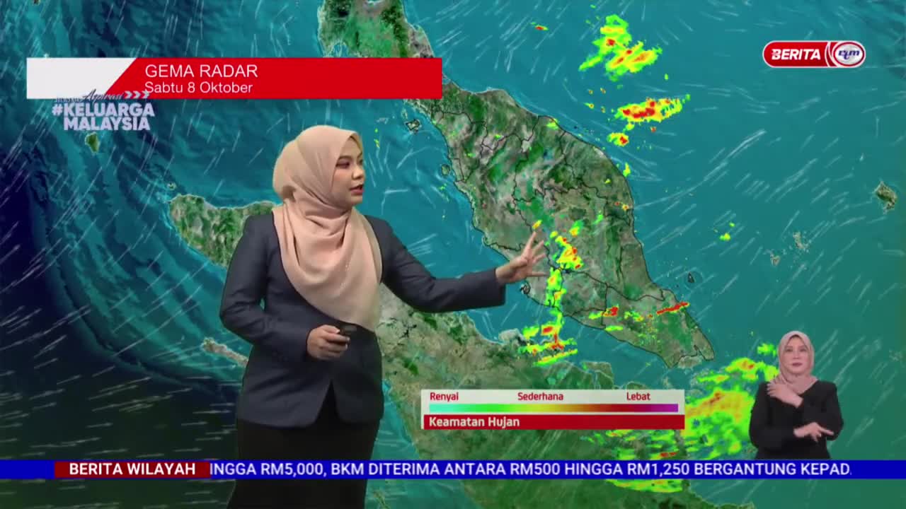 8 OKT 2022 -BERITA WILAYAH-MET MALAYSIA LAPORAN CUACA