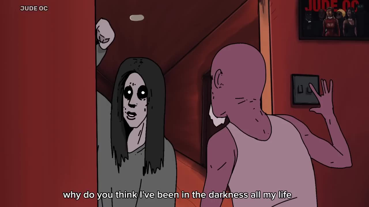 Nigerian horror animation clip