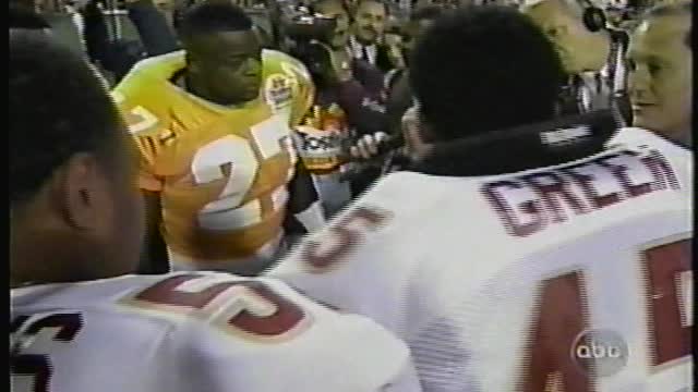 Le Fiesta Bowl de 1999 Florida State vs Tennessee