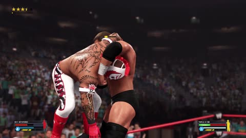 WWE 2K23: Rey Mysterio VS Triple H - Highlights