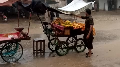 It's beautiful 😍 Raining 😍 in our village....23-8-2023