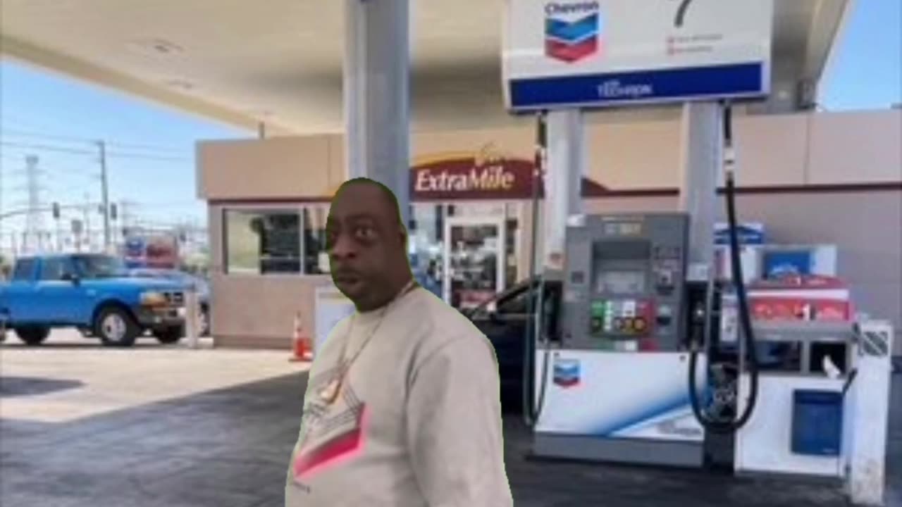 Your buddy catches you outside Gummys gas station on a friday