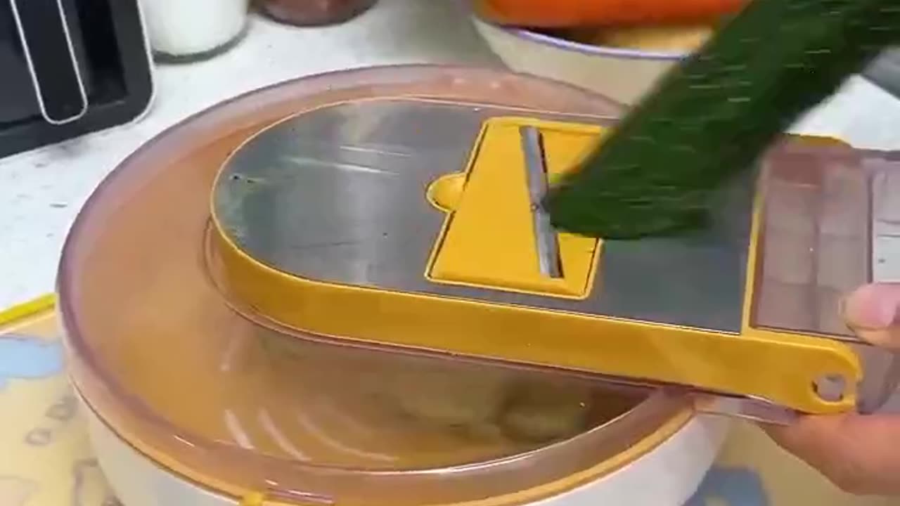 Product Link in Comment Section [ All-in-One Chef Pro Multi-Blade Vegetable Slicer ]