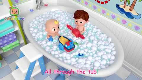 Sea animal bubble bath song cocomelon