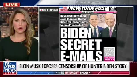 TWITTER FILES EXPOSED Musk Drops Evidence on Biden Laptop Story Suppresion