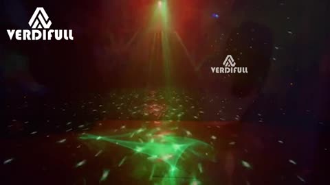 LED Stage Disco Light Rotating DJ Ball With Remote Control
