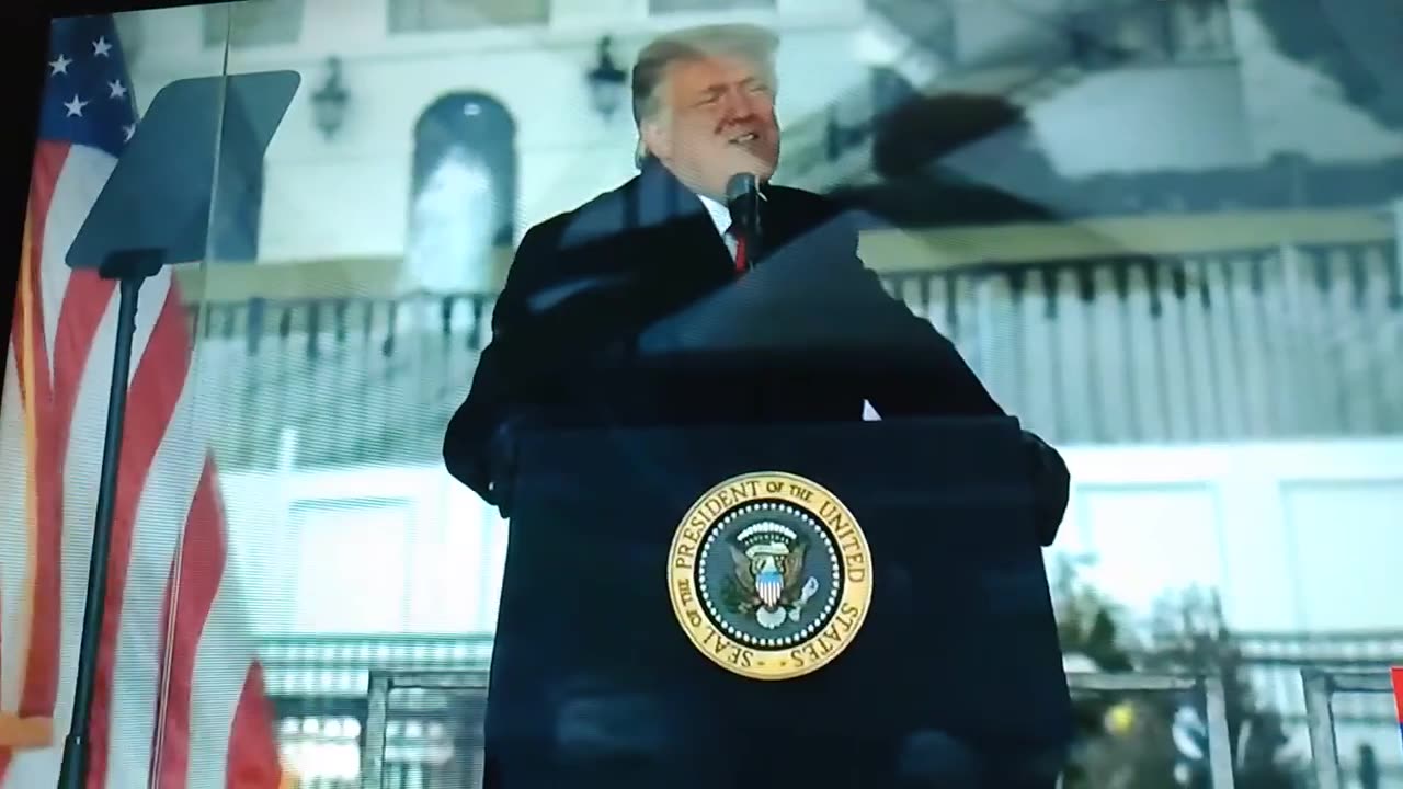 THIS TRUMP JANUARY 6 VIDEO WAS BANNED FROM YOUTUBE