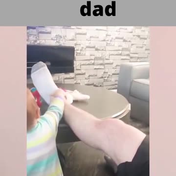 baby massage for dad