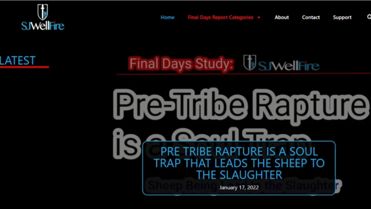 Pre Tribulation rapture false teaching